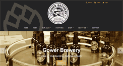 Desktop Screenshot of gowerbrewery.com